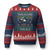 Tralalero Tralala Xmas Meme Ugly Christmas Sweater Snowboard Ugly Xmas TS14 Navy Red Print Your Wear