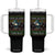 Tralalero Tralala Christmas Meme Tumbler With Handle Snowboard Ugly Xmas TS14 One Size: 40 oz Black Print Your Wear