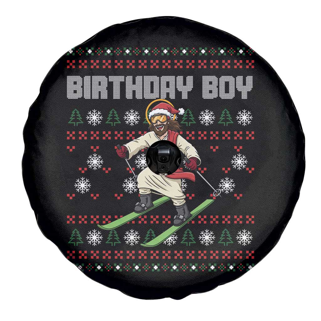 Jesus Christmas Meme Spare Tire Cover Snowboard Birthday Boy Ugly Xmas TS14 Print Your Wear