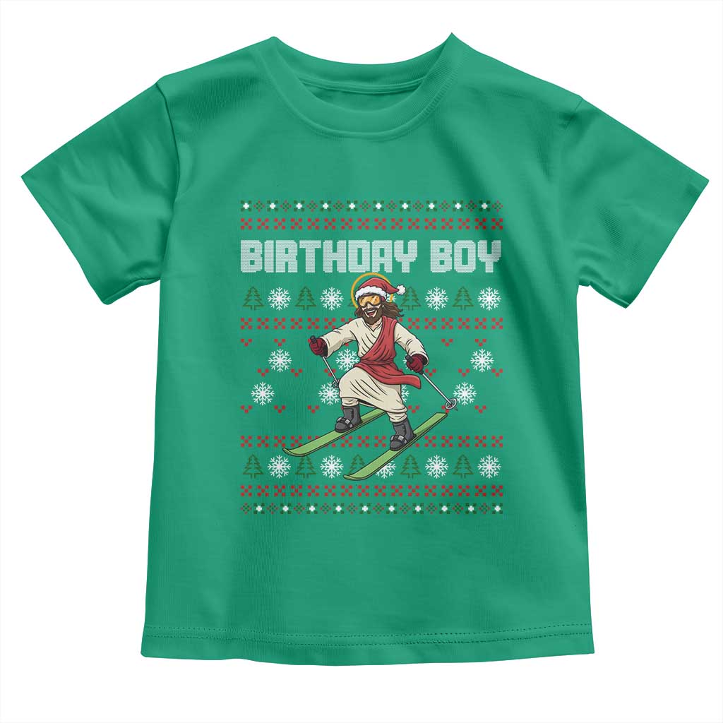 Jesus Christmas Meme Toddler T Shirt Snowboard Birthday Boy Ugly Xmas TS14 Irish Green Print Your Wear