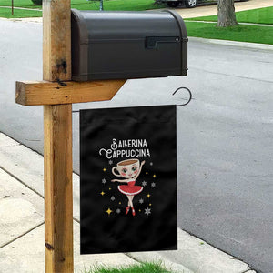 Ballerina Cappuccina Christmas Garden Flag Italian Brainrot Meme TS14 Print Your Wear