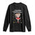 Ballerina Cappuccina Christmas Long Sleeve Shirt Italian Brainrot Meme TS14 Black Print Your Wear