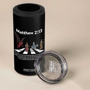 Jesus Christian 4 in 1 Can Cooler Tumbler Cross Bible Verse Matthew 2:13 TS14 Print Your Wear