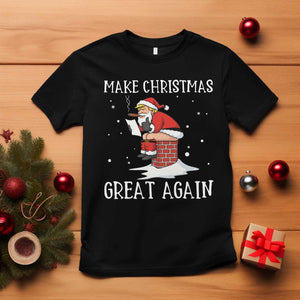 Funny Santa Trump T Shirt Make Christmas Great Again TS14 Black Print Your Wear