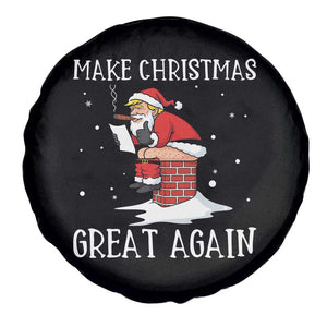 Funny Santa Trump Spare Tire Cover Make Christmas Great Again TS14 Print Your Wear