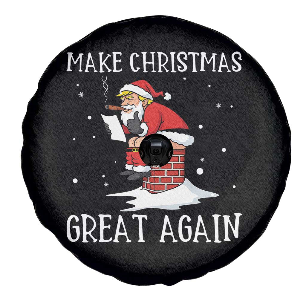 Funny Santa Trump Spare Tire Cover Make Christmas Great Again TS14 Print Your Wear