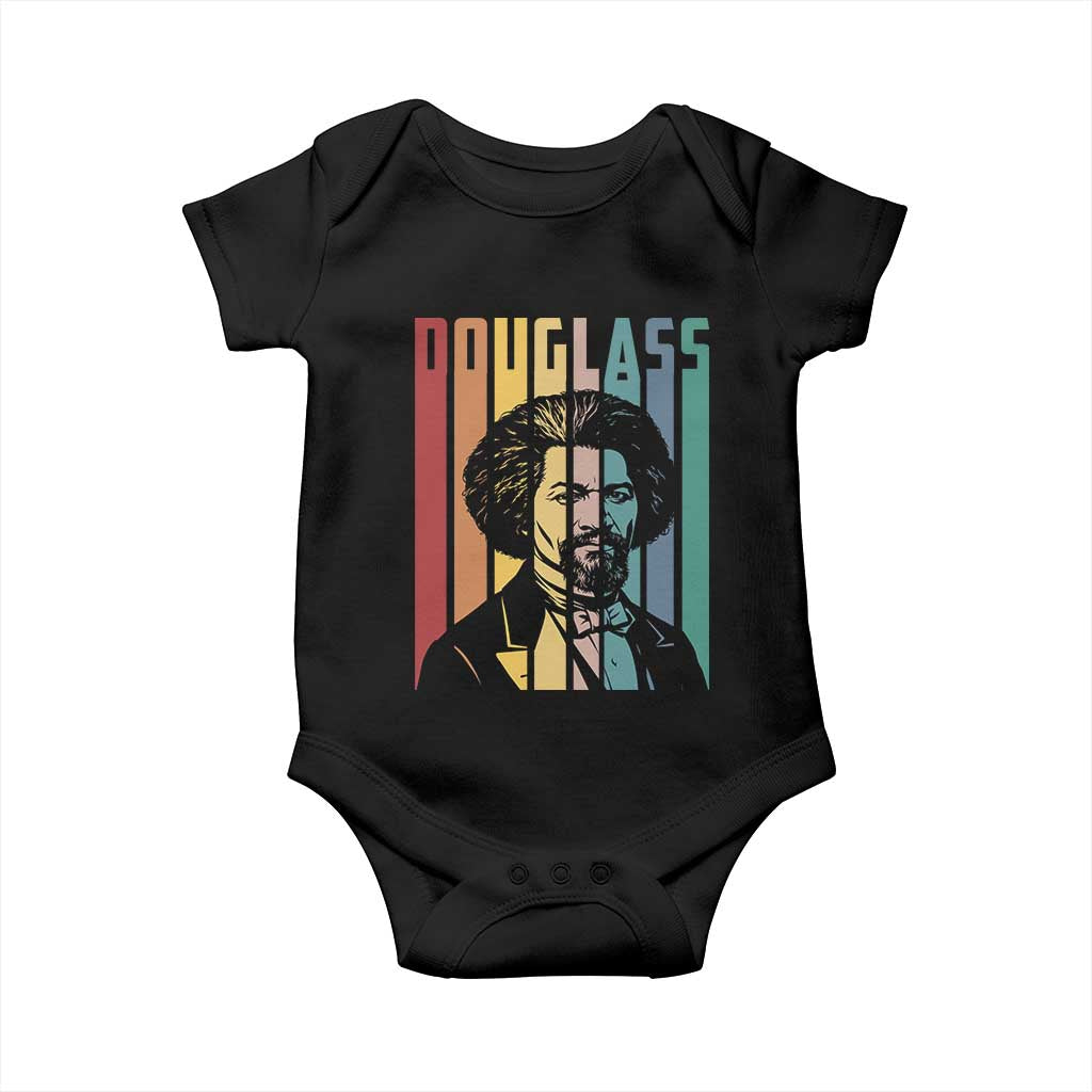 Frederick Douglass Baby Onesie American Black History TS14 Black Print Your Wear