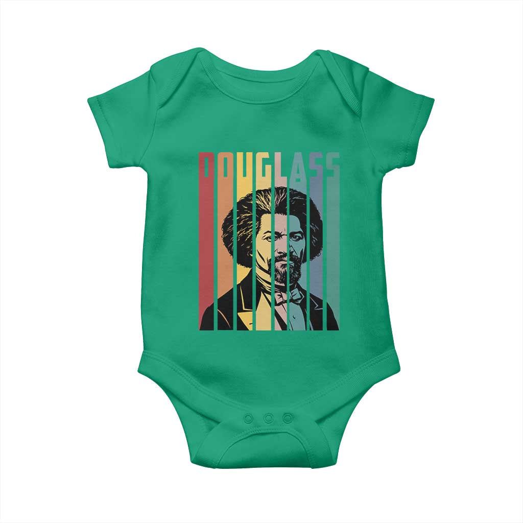 Frederick Douglass Baby Onesie American Black History TS14 Irish Green Print Your Wear