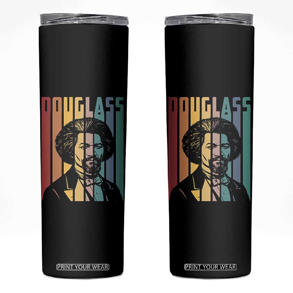 Frederick Douglass Skinny Tumbler American Black History TS14 Black Print Your Wear