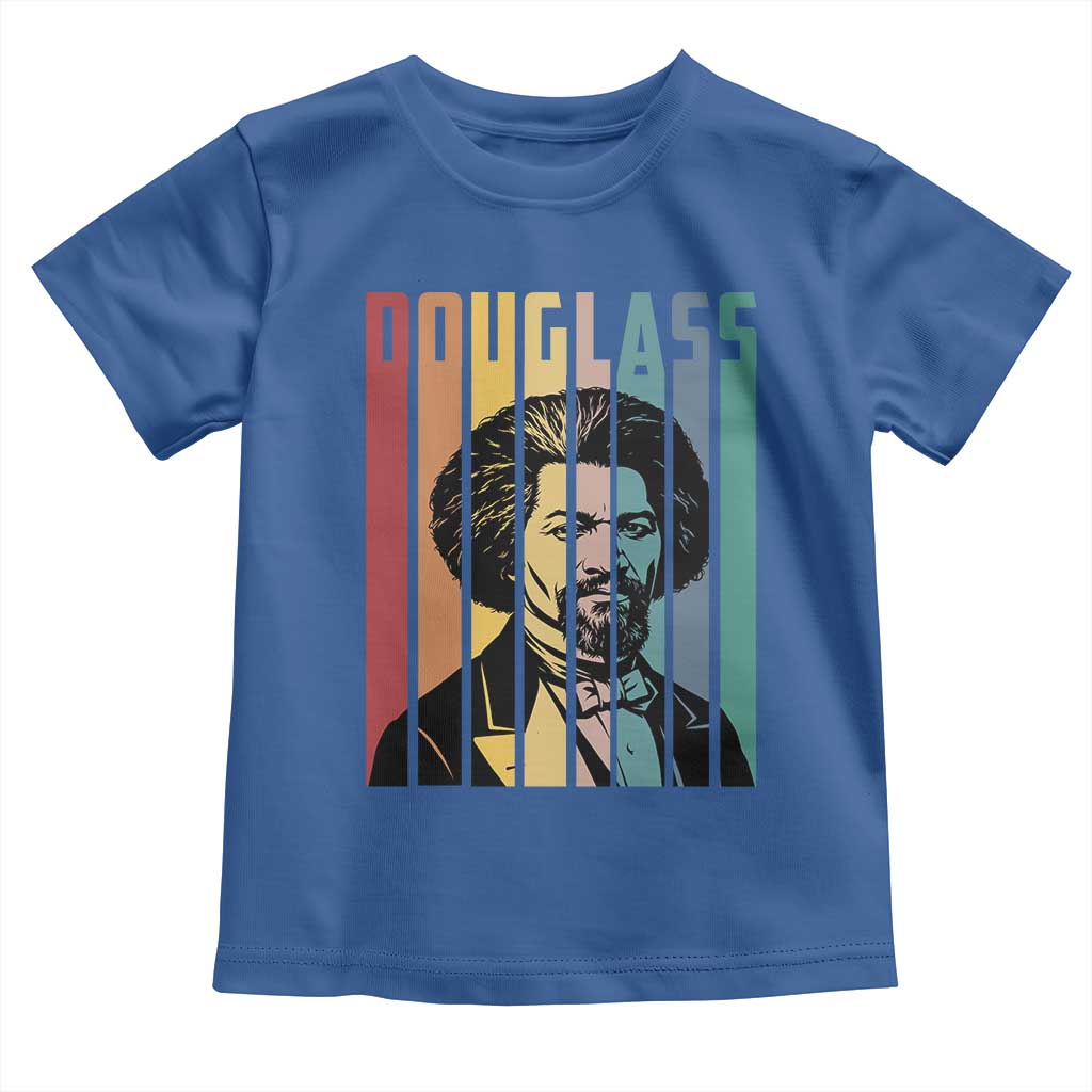 Frederick Douglass Toddler T Shirt American Black History TS14 Royal Blue Print Your Wear