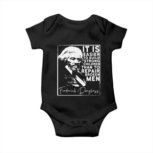 Frederick Douglass Quote Baby Onesie Black History Month TS14 Black Print Your Wear