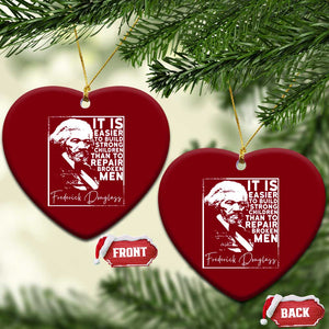 Frederick Douglass Quote Ceramic Ornament Black History Month TS14 Print Your Wear