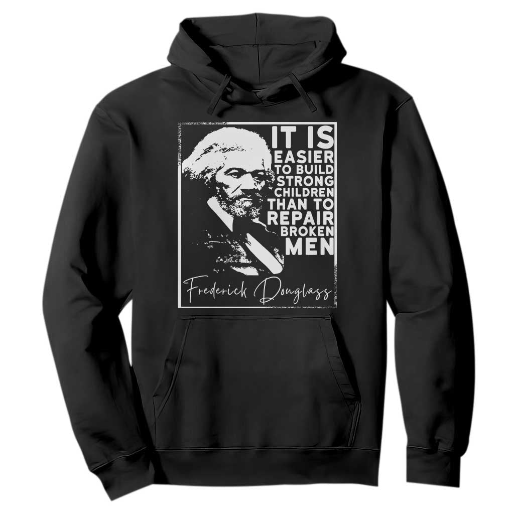Frederick Douglass Quote Hoodie Black History Month - Print Your Wear