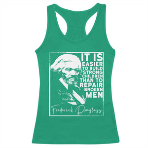 Frederick Douglass Quote Racerback Tank Top Black History Month TS14 Irish Green Print Your Wear