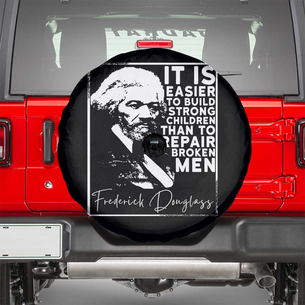 Frederick Douglass Quote Spare Tire Cover Black History Month TS14 Black Print Your Wear
