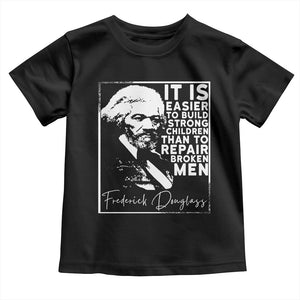 Frederick Douglass Quote Toddler T Shirt Black History Month TS14 Black Print Your Wear