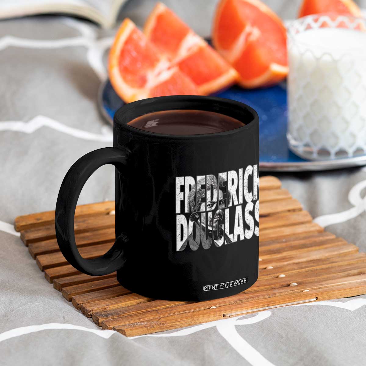 Frederick Douglass Coffee Mug Black History Month TS14 Print Your Wear