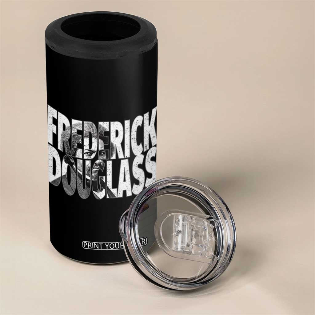Frederick Douglass 4 in 1 Can Cooler Tumbler Black History Month TS14 Print Your Wear