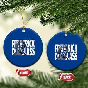 Frederick Douglass Ceramic Ornament Black History Month TS14 1pc Blue Print Your Wear