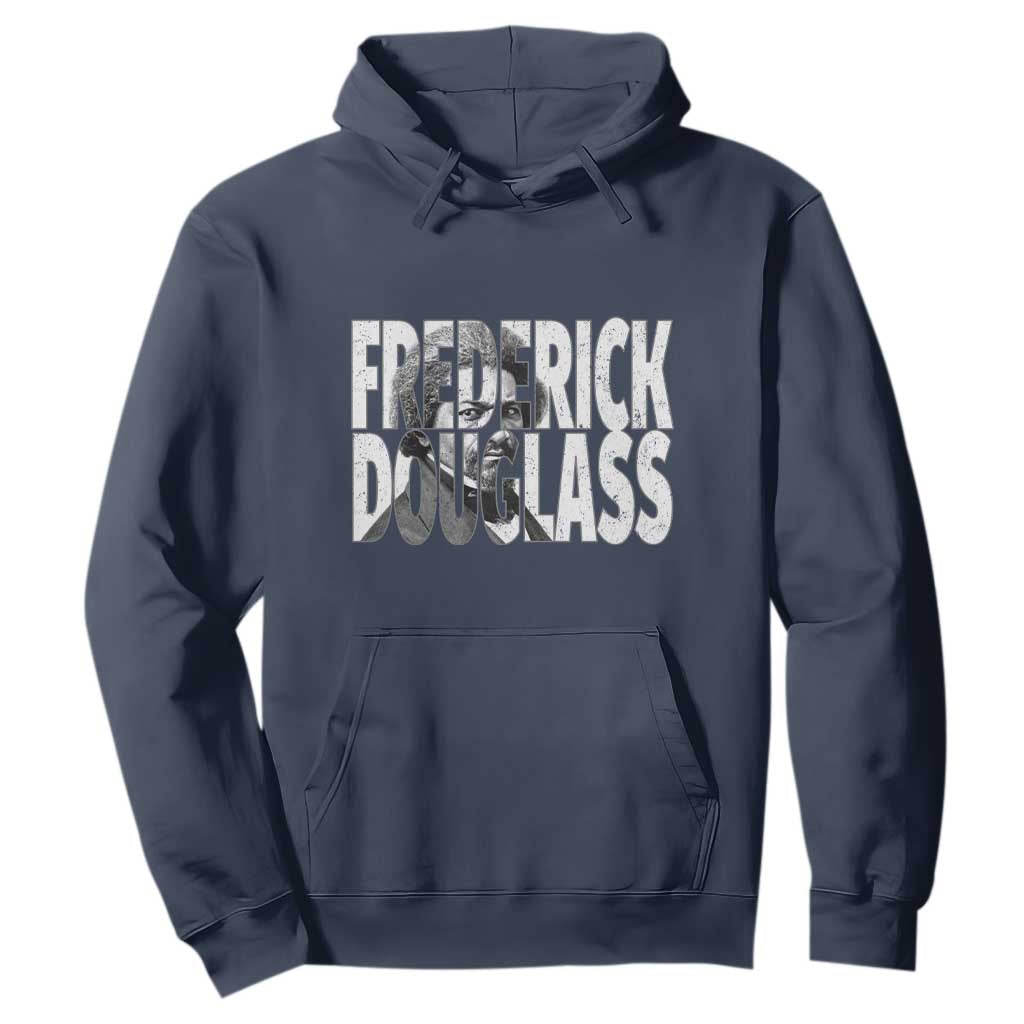 Frederick Douglass Hoodie Black History Month TS14 Navy Print Your Wear