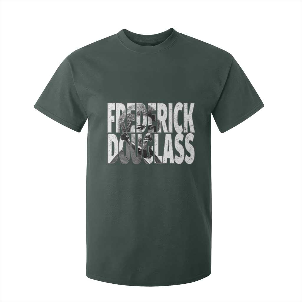 Frederick Douglass T Shirt For Kid Black History Month TS14 Dark Forest Green Print Your Wear