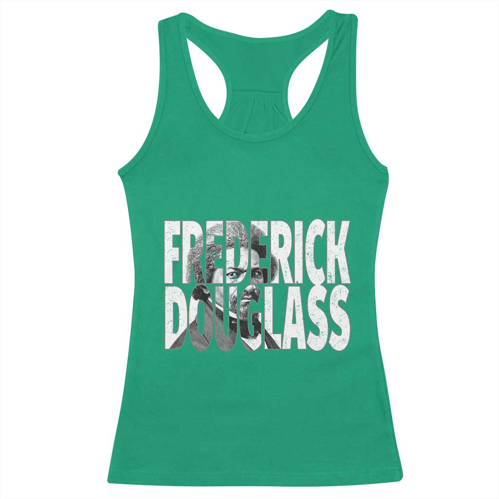 Frederick Douglass Racerback Tank Top Black History Month TS14 Irish Green Print Your Wear