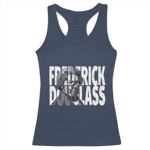 Frederick Douglass Racerback Tank Top Black History Month TS14 Navy Print Your Wear