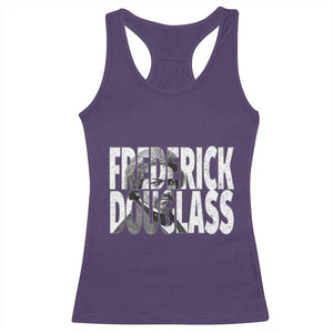 Frederick Douglass Racerback Tank Top Black History Month TS14 Purple Print Your Wear