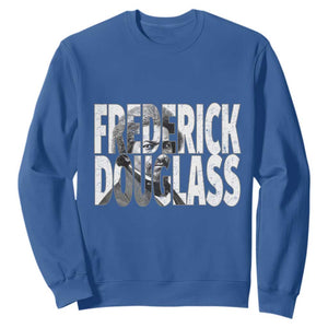 Frederick Douglass Sweatshirt Black History Month TS14 Royal Blue Print Your Wear