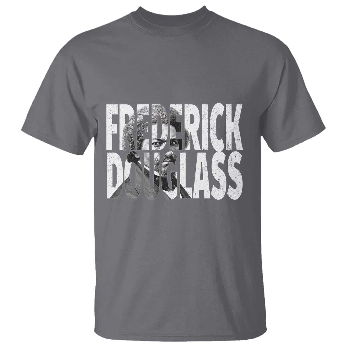 Frederick Douglass T Shirt Black History Month TS14 Charcoal Print Your Wear