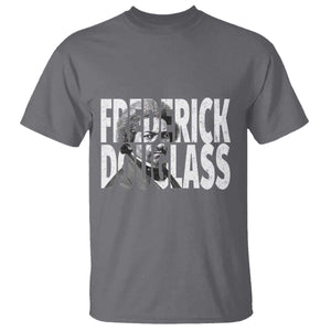 Frederick Douglass T Shirt Black History Month TS14 Charcoal Print Your Wear