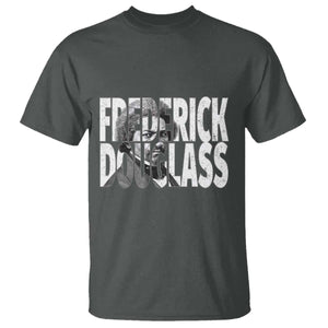Frederick Douglass T Shirt Black History Month TS14 Dark Heather Print Your Wear