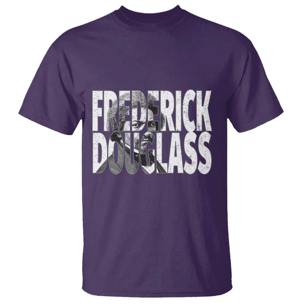 Frederick Douglass T Shirt Black History Month TS14 Purple Print Your Wear