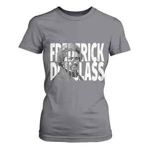 Frederick Douglass T Shirt For Women Black History Month TS14 Charcoal Print Your Wear