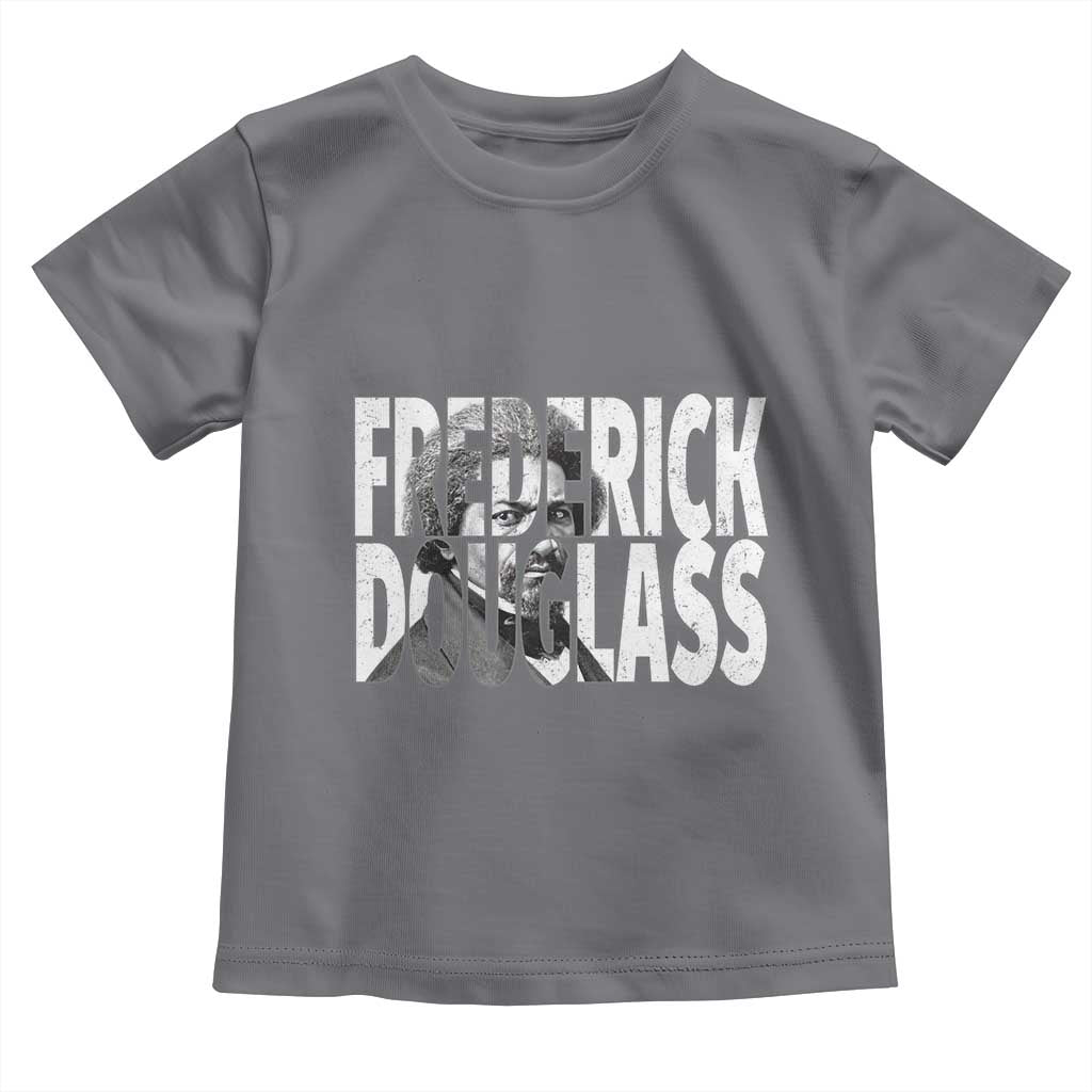 Frederick Douglass Toddler T Shirt Black History Month TS14 Charcoal Print Your Wear