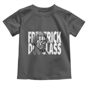 Frederick Douglass Toddler T Shirt Black History Month TS14 Dark Heather Print Your Wear