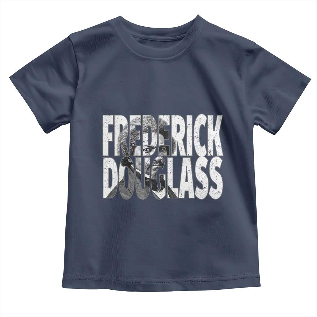 Frederick Douglass Toddler T Shirt Black History Month TS14 Navy Print Your Wear