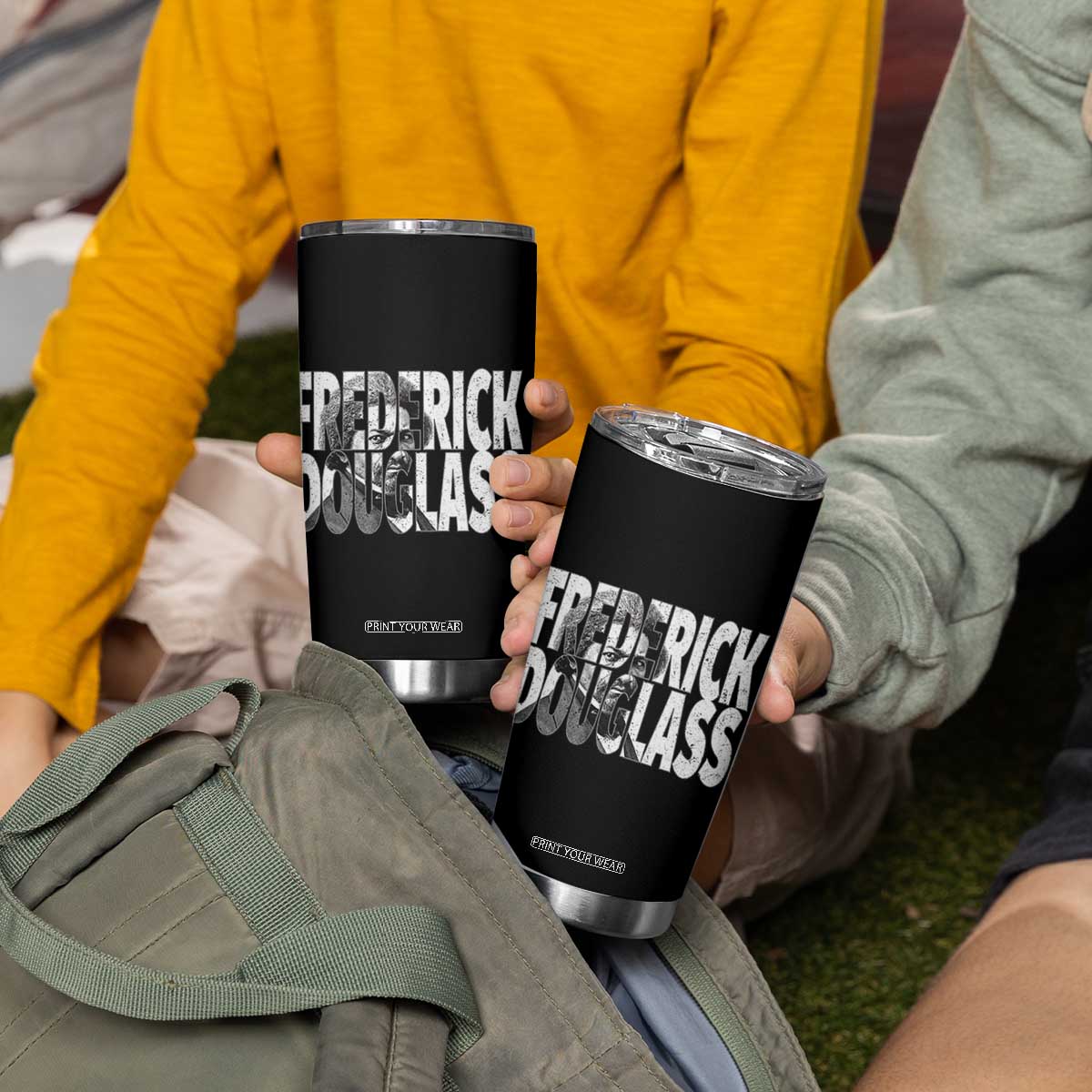 Frederick Douglass Tumbler Cup Black History Month TS14 Print Your Wear