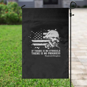 Frederick Douglass Quote Garden Flag Is There Is No Struggle There Is No Progress TS14 Print Your Wear