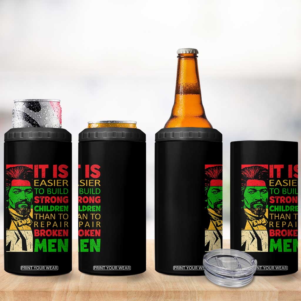 Frederick Douglass Pride Quote 4 in 1 Can Cooler Tumbler Black History Month TS14 Print Your Wear