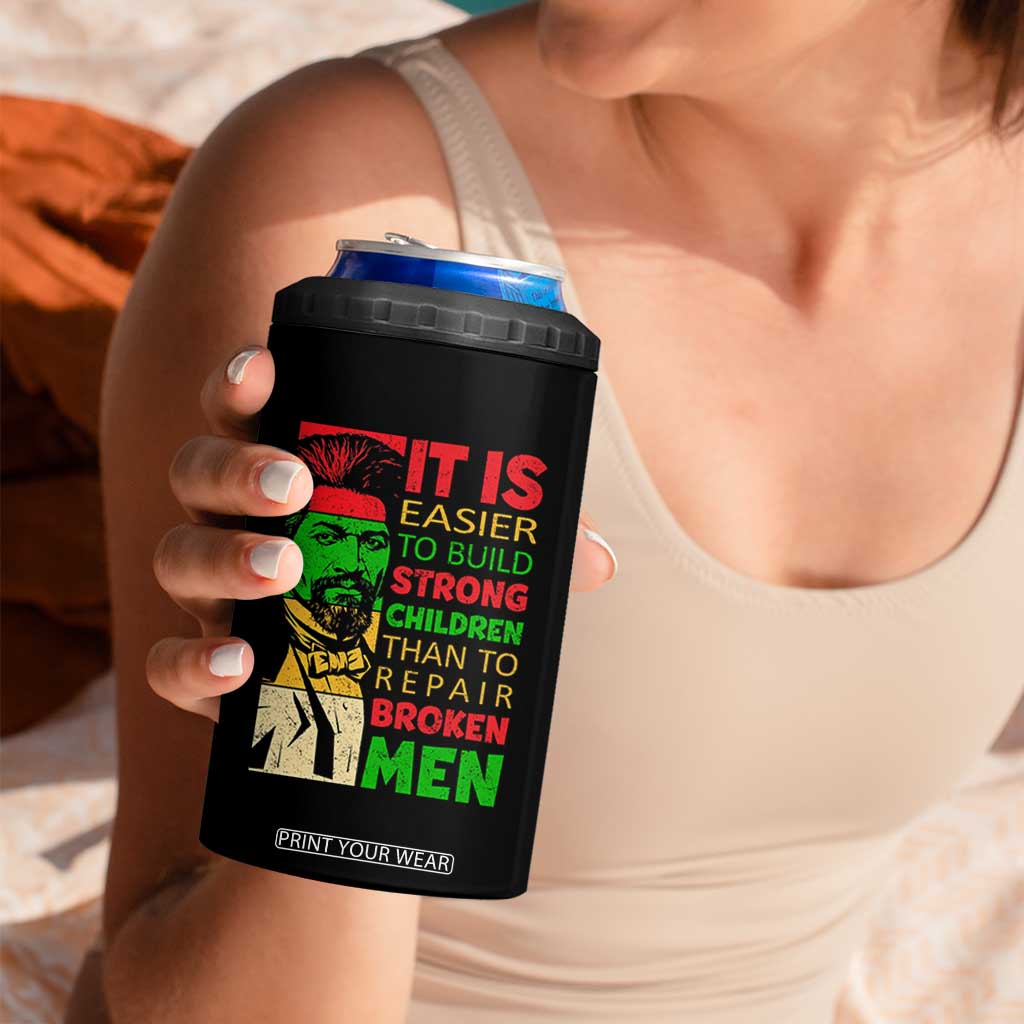 Frederick Douglass Pride Quote 4 in 1 Can Cooler Tumbler Black History Month TS14 Print Your Wear