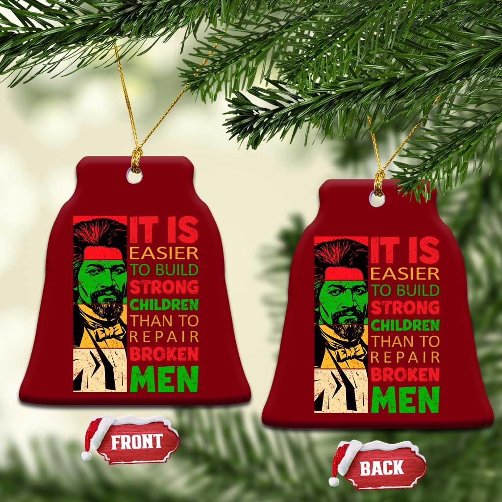 Frederick Douglass Pride Quote Ceramic Ornament Black History Month TS14 Print Your Wear