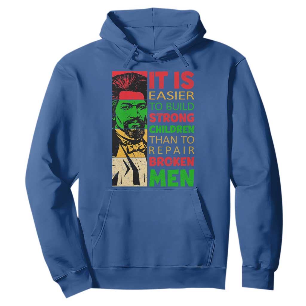 Frederick Douglass Pride Quote Hoodie Black History Month TS14 Royal Blue Print Your Wear