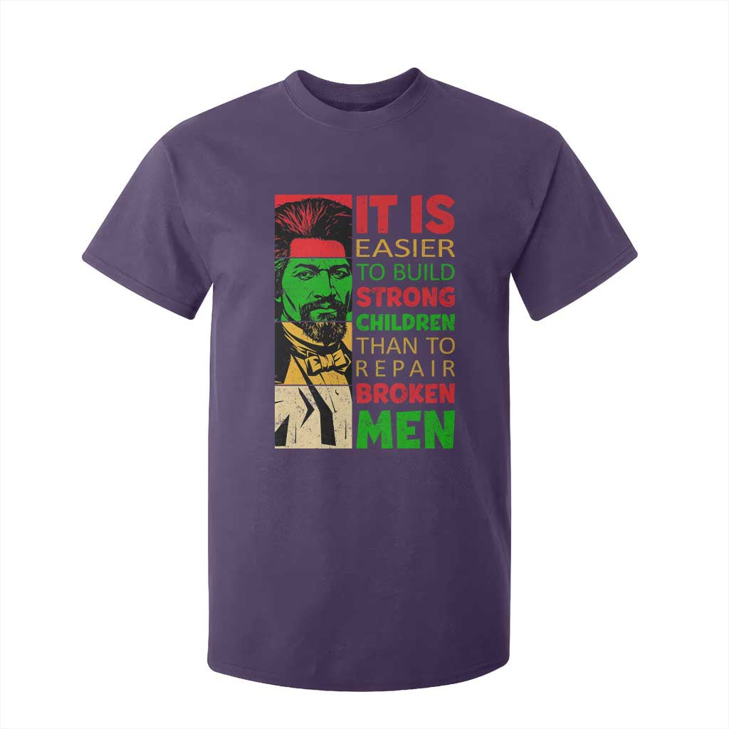 Frederick Douglass Pride Quote T Shirt For Kid Black History Month TS14 Purple Print Your Wear