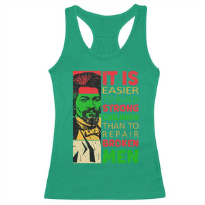 Frederick Douglass Pride Quote Racerback Tank Top Black History Month TS14 Irish Green Print Your Wear
