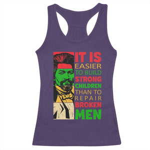 Frederick Douglass Pride Quote Racerback Tank Top Black History Month TS14 Purple Print Your Wear
