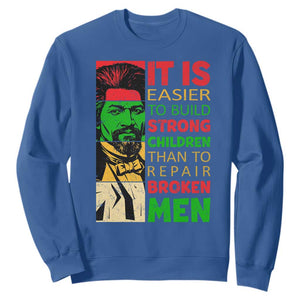 Frederick Douglass Pride Quote Sweatshirt Black History Month TS14 Royal Blue Print Your Wear