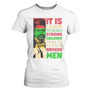 Frederick Douglass Pride Quote T Shirt For Women Black History Month TS14 White Print Your Wear