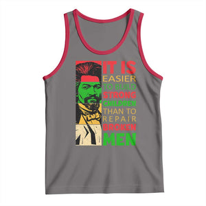 Frederick Douglass Pride Quote Tank Top Black History Month TS14 Deep Heather Red Print Your Wear