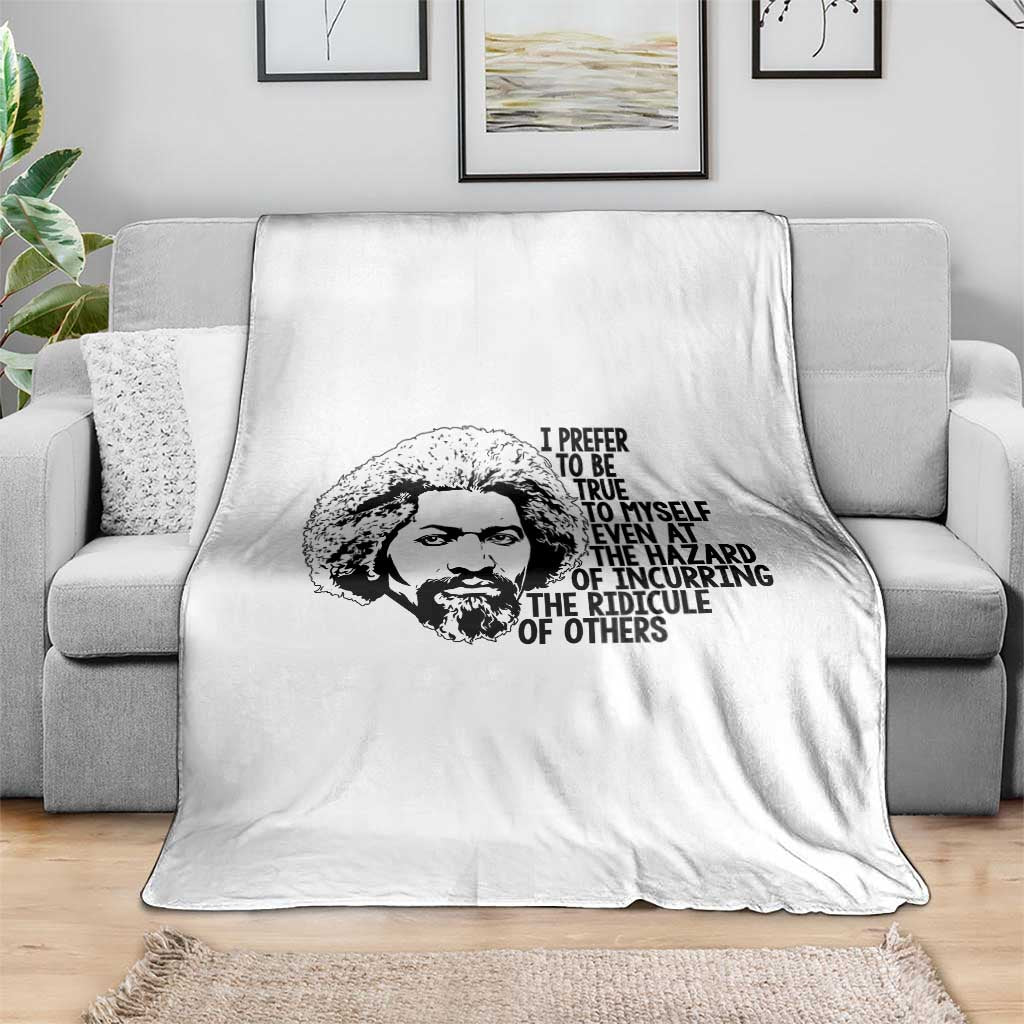 Frederick Douglass Pride Quote Throw Blanket TS14 Print Your Wear